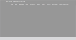 Desktop Screenshot of millstonetrails.com