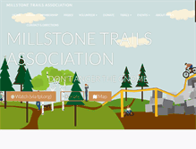 Tablet Screenshot of millstonetrails.com